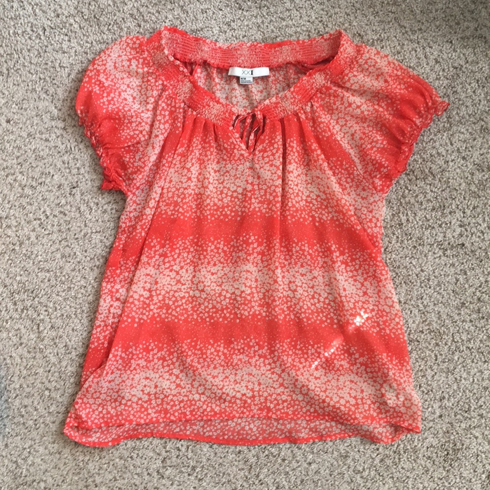 Sheer top from forever 21